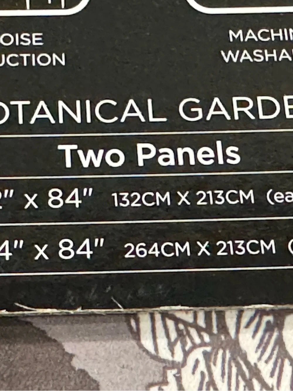 Botanical Garden Curtains Floral Bird Print Darkening Window Drapes 52